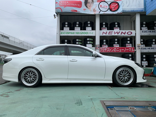 トヨタ マークXに車高調取付 | トヨタ マークX 足まわり