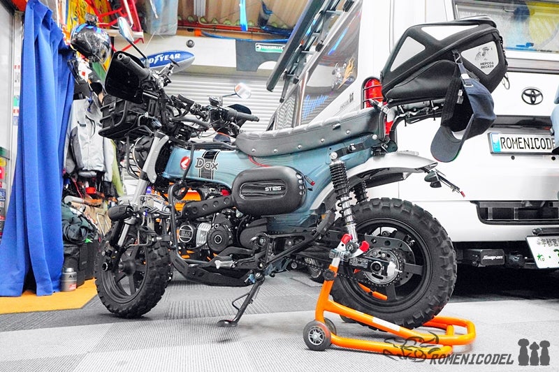 バイク用 ダックスパニアケース希少 サイドバッグ 用 DAX 125 2021