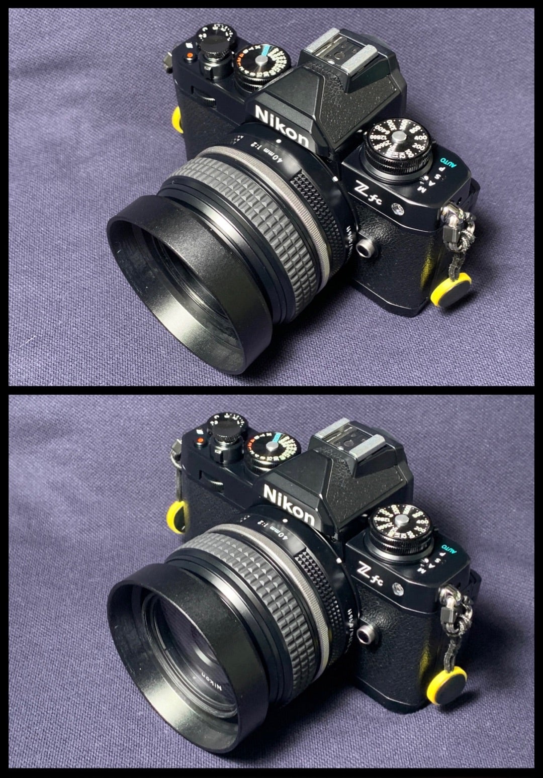 Nikon Z 40mm f/2 (SE) のレンズフード | カメラの自由研究