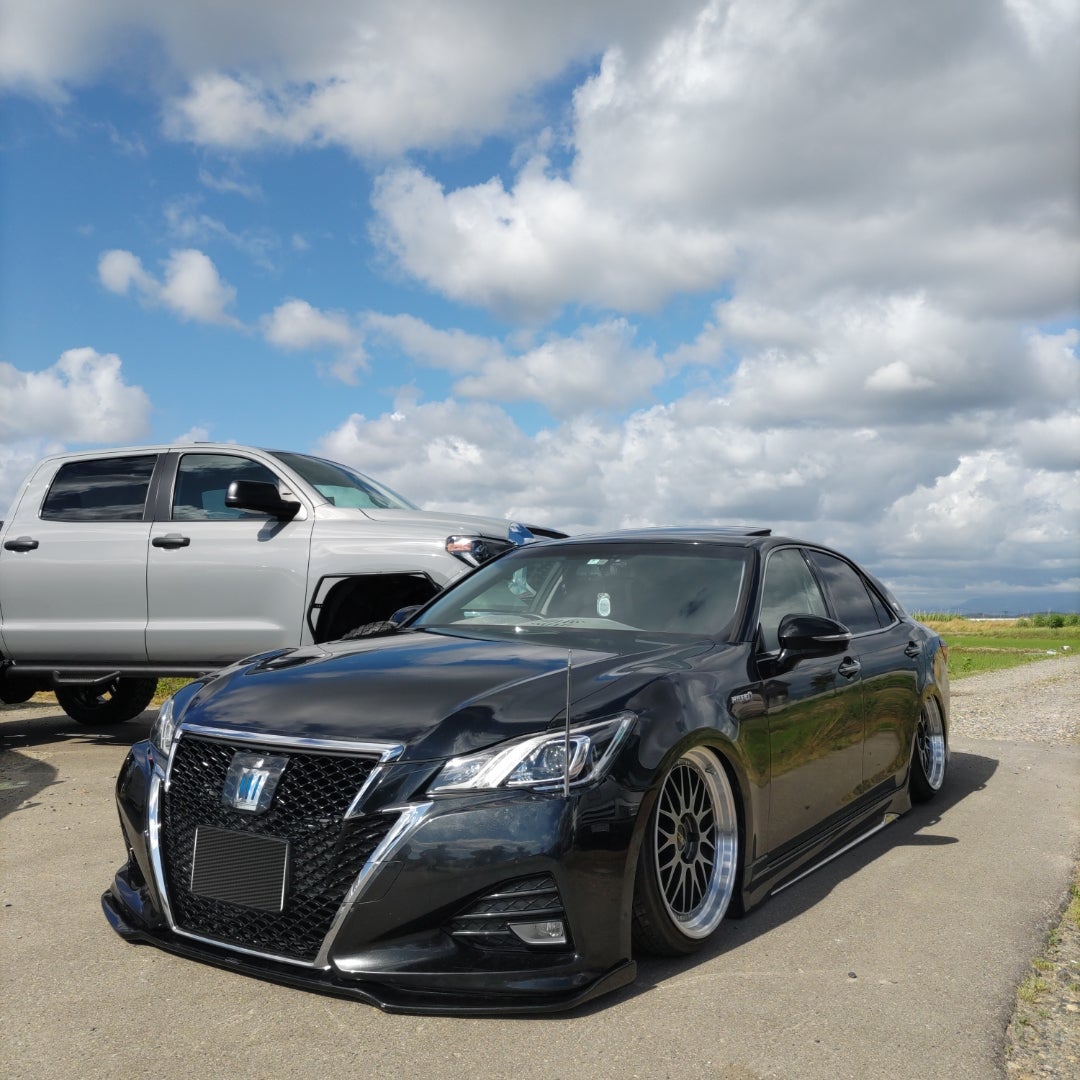 210 クラウンアスリート エアサス・マジェスタ用コーナーポール取付