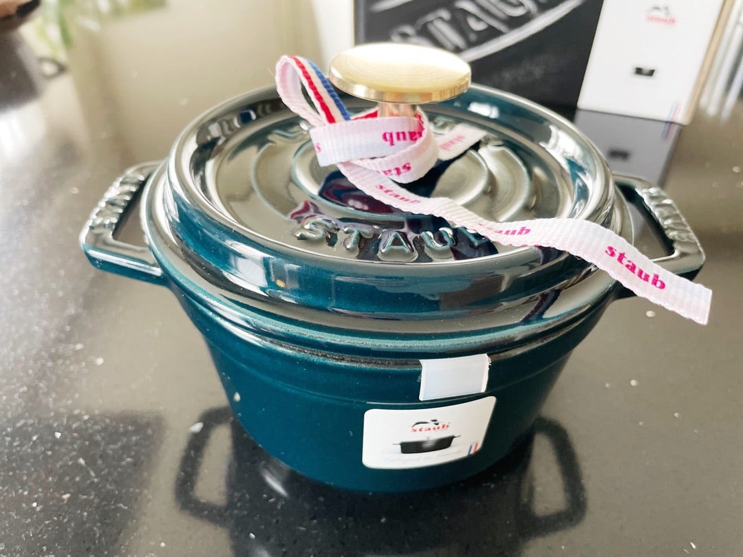 フォロワー様引5%済】ストウブ ココットラウンド 14 ラ・メール 真鍮