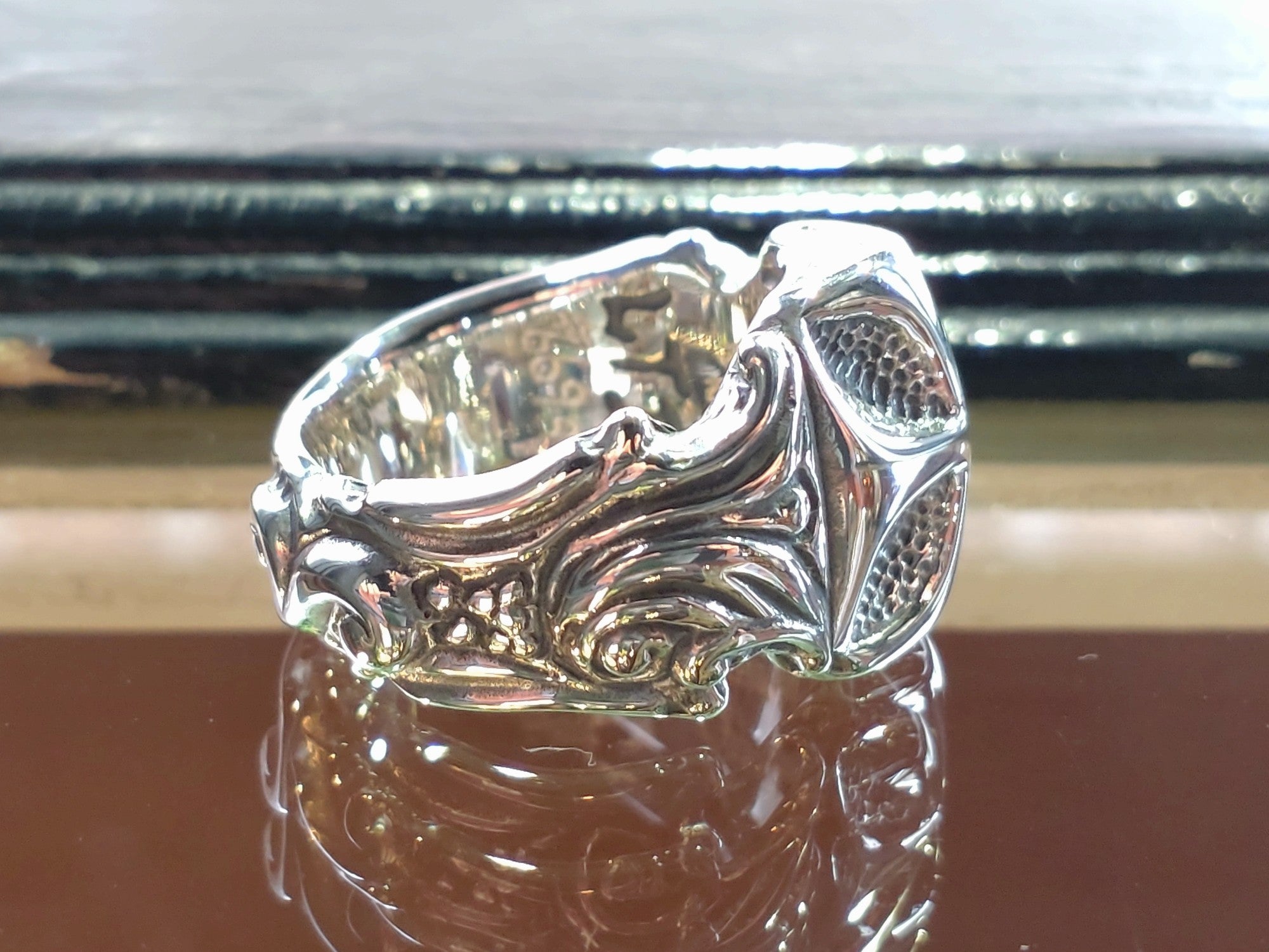 BWL / Gothic Cross - Silver - LTD 999 Ring | BILL WALL LEATHER UENO