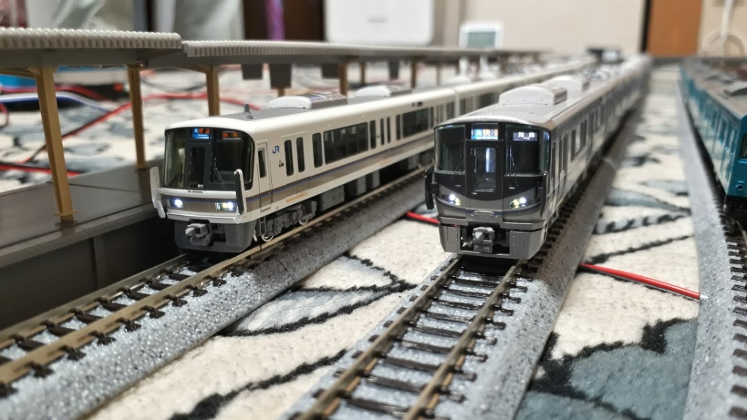 走行編】KATO製221系リニューアル車JR京都線・神戸線6両セット