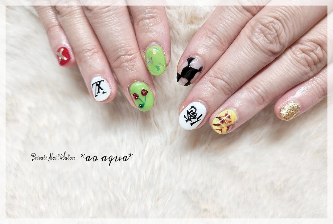 お客様ネイル一気紹介♡推しネイルNCT編①* | 三鷹・武蔵境 Private