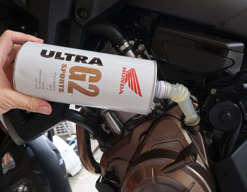 アフリカツインオイル交換 | バイクのあれこれの記録