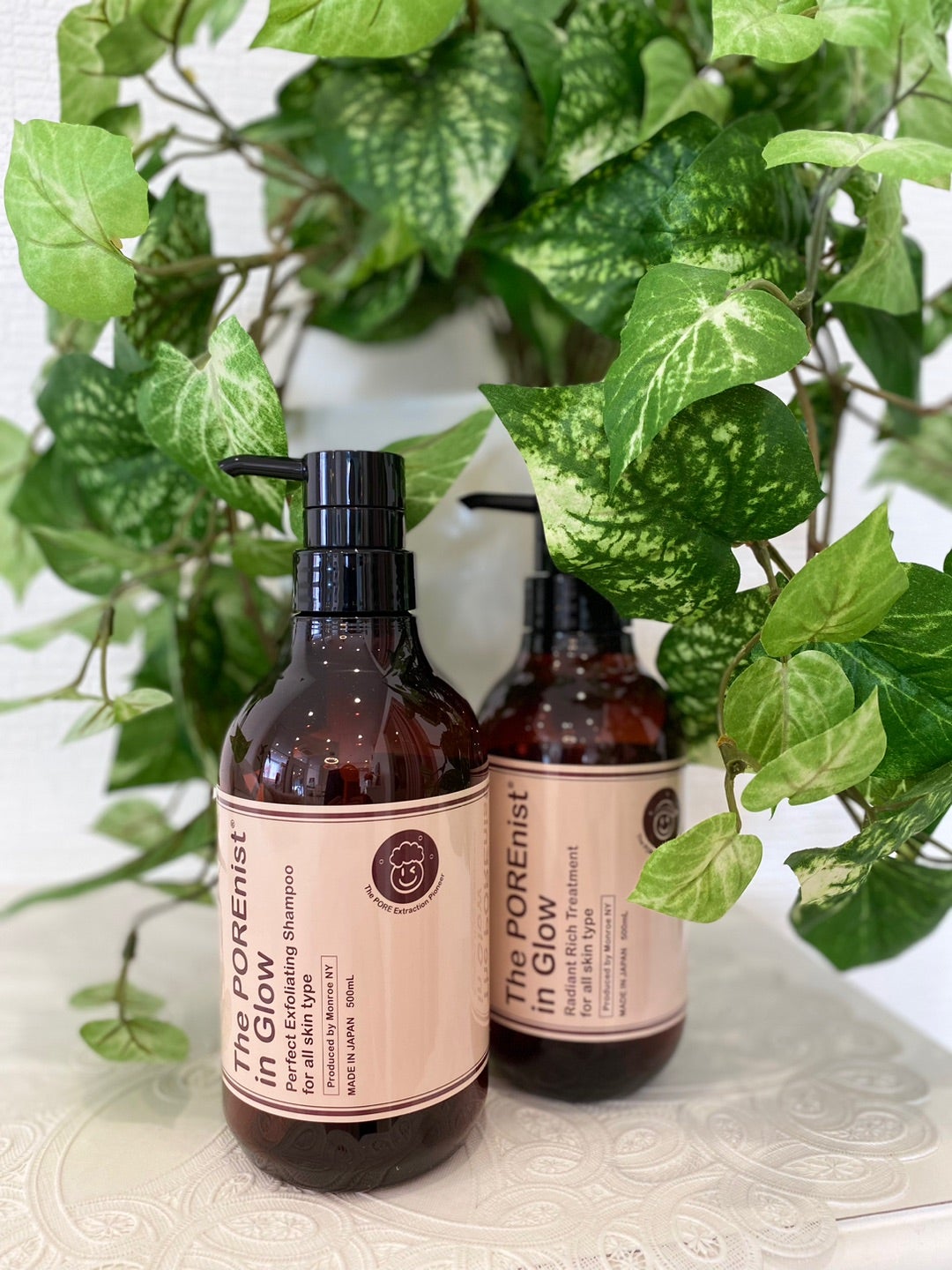 ポアニスト®︎】シャンプー&トリートメント | モンローション