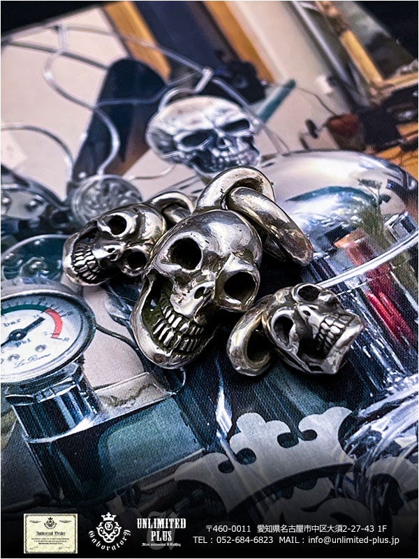 ガボラトリー,ガボール/GABORATORY】シングル スカル ペンダント 商品