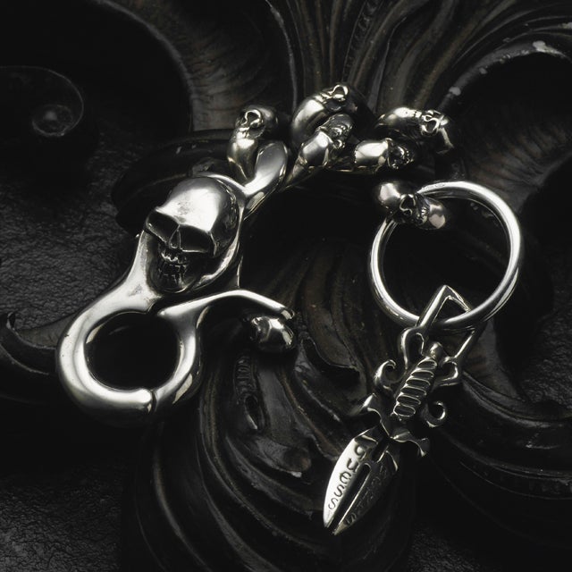 即日発送可能スタンリーゲス！ EXファンシースカルリンクキーチェーン