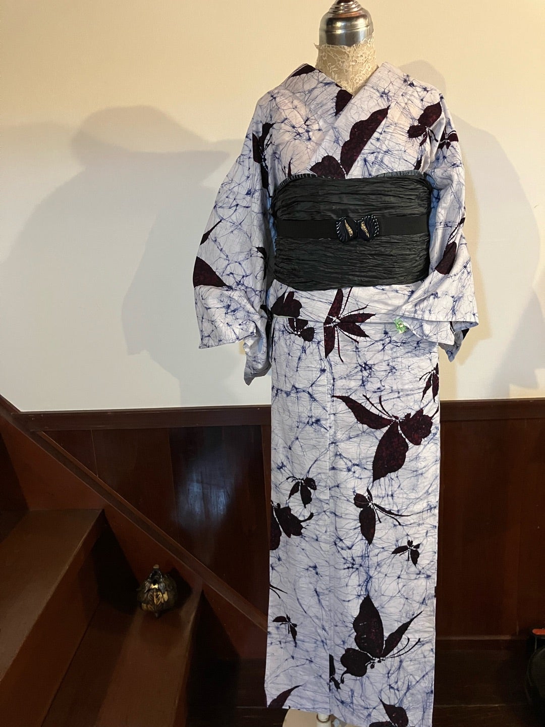 最近見かけないよね ロウケツ染め浴衣 | らくらく着物ライフ（金沢町屋