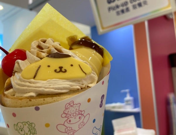 ポムポムプリンのクレープ＆ハンバーグ | 世界丸かじり☆ディズニー生活