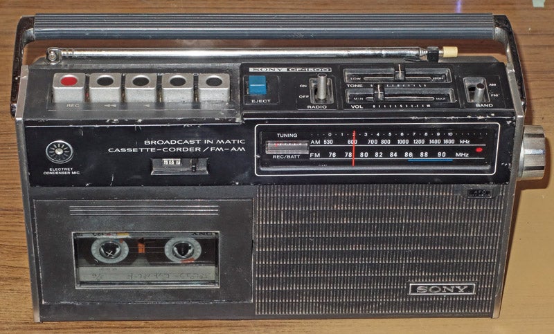 ソニーのラジカセCF-1500 | じんけいの修理日記