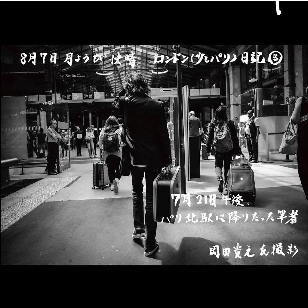 宮本浩次、ロンドン（少しパリ）日記/その3 | ノラ猫のらちゃん、海を