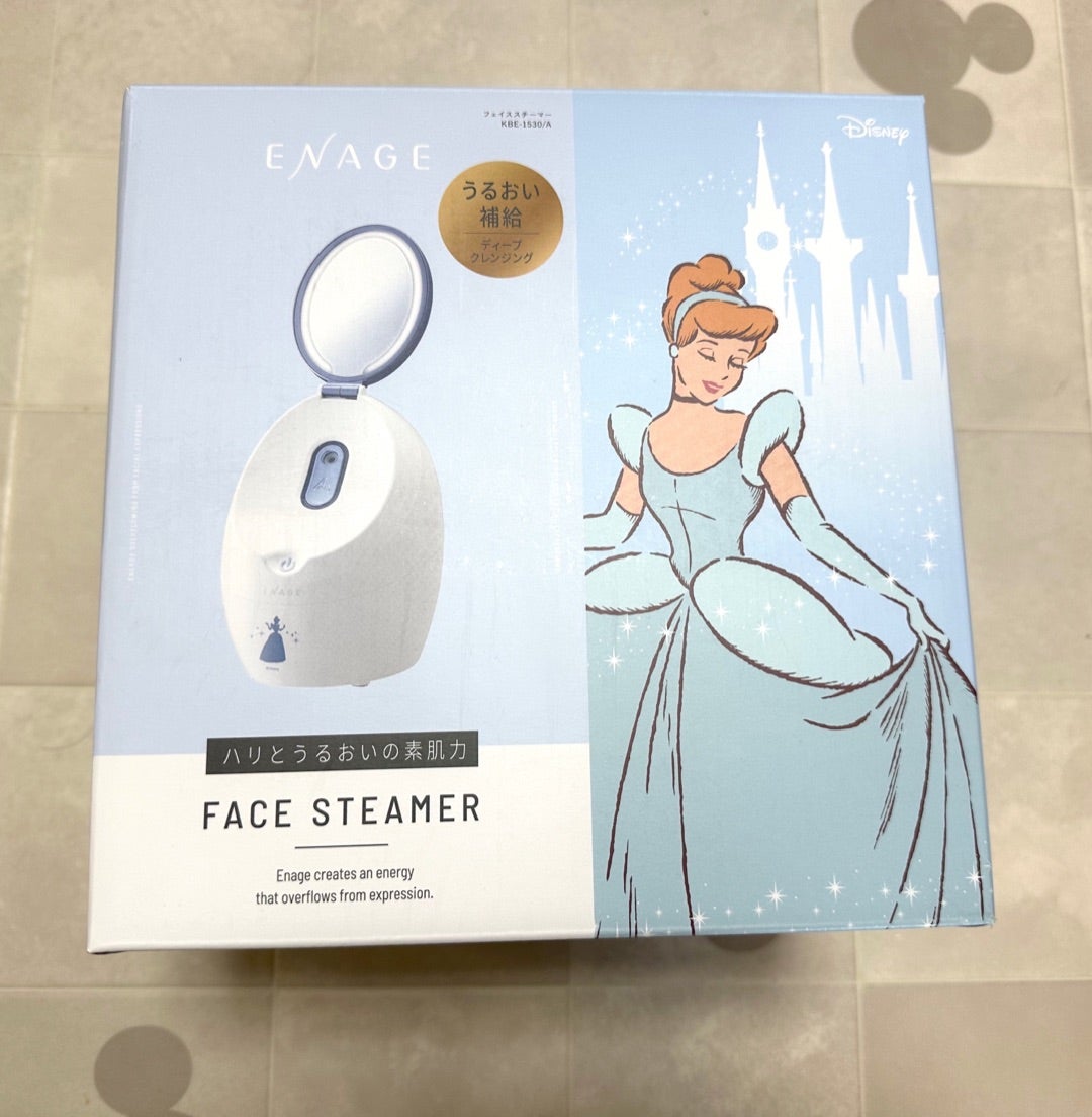 動画追記】ディズニーストアのフェイススチーマーを使って肌ケアしよう
