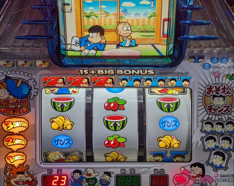 おそ松くん(4号機ST)初 | まのブログ