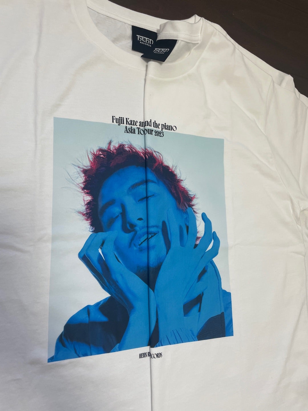 Blue Kaze T-shirt サイズ感について | 三度の飯より藤井風の人〜岡山