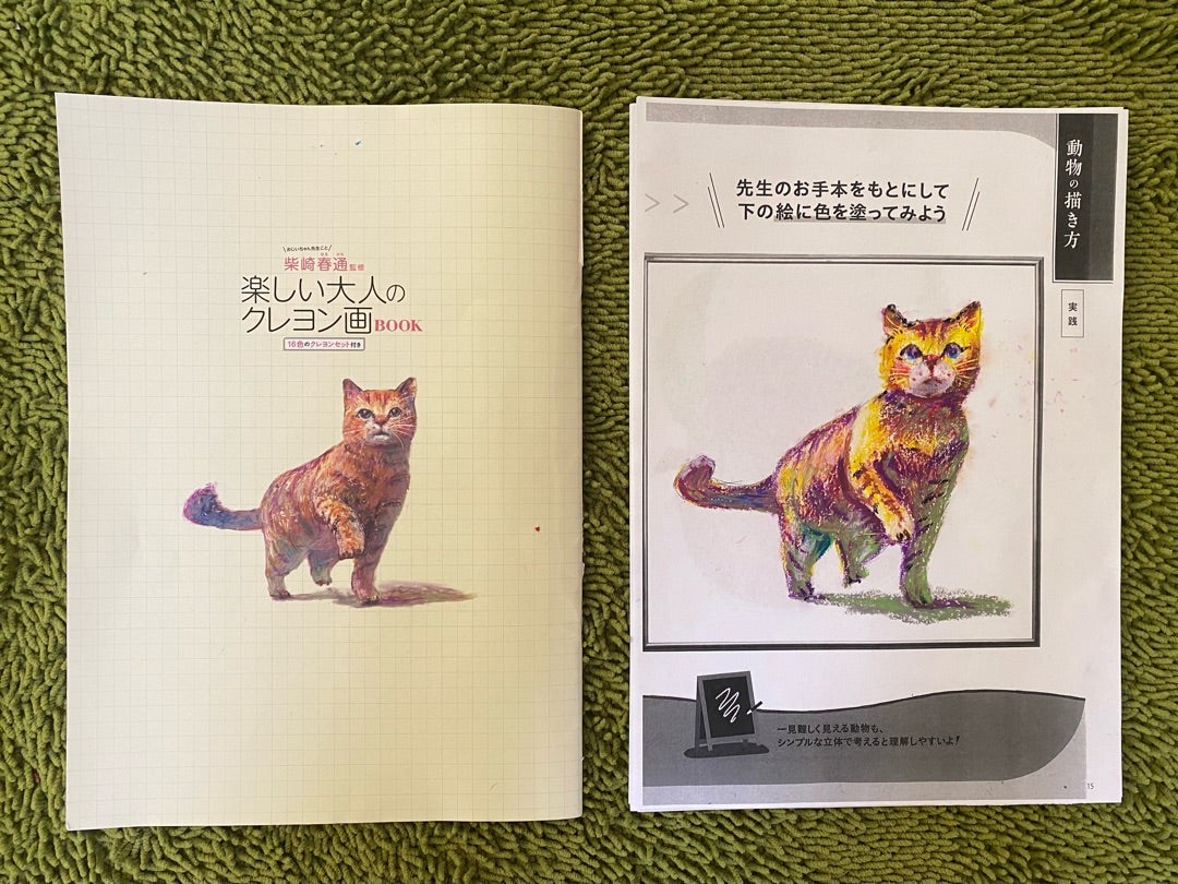 再びクレヨン画 | ぷいぷい日和*Diary