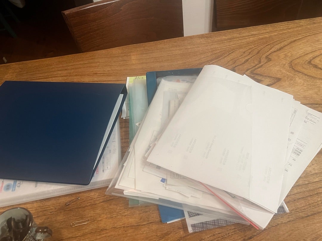 小難しそうな「書類の断捨離」は、時間がかかる(-_-メ) | 『日々 断捨