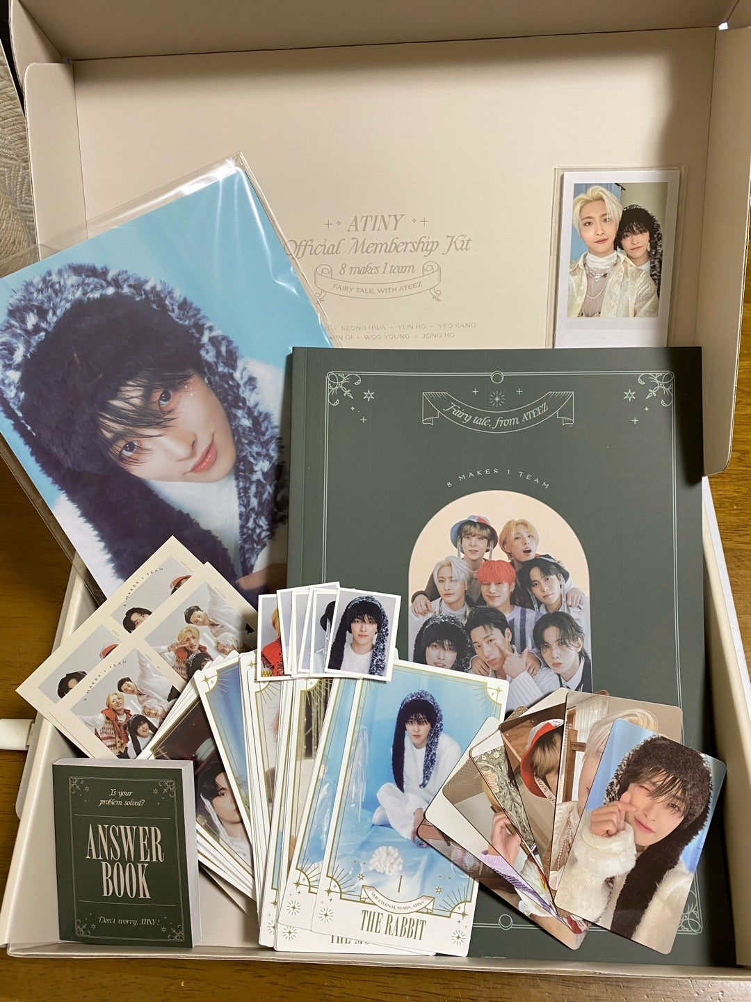 ATEEZ ATINY Official Membership Kit | saramiblogさらみぶろぐ