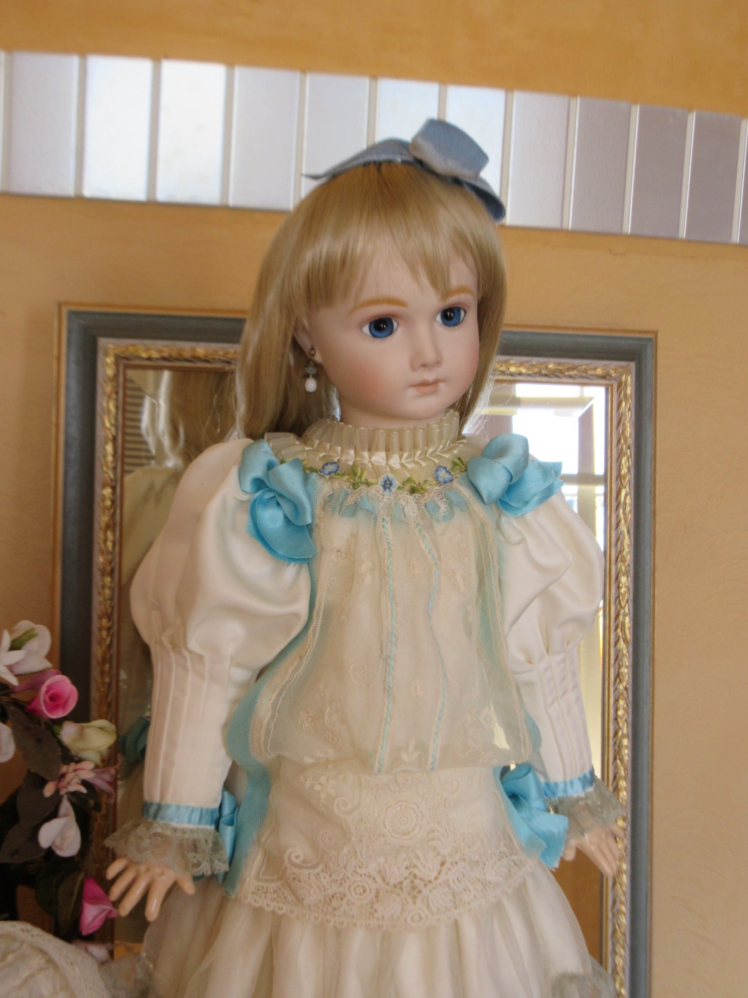 青い目の大きなAT☆完成 | ビスクドール作家☆ベベタビト