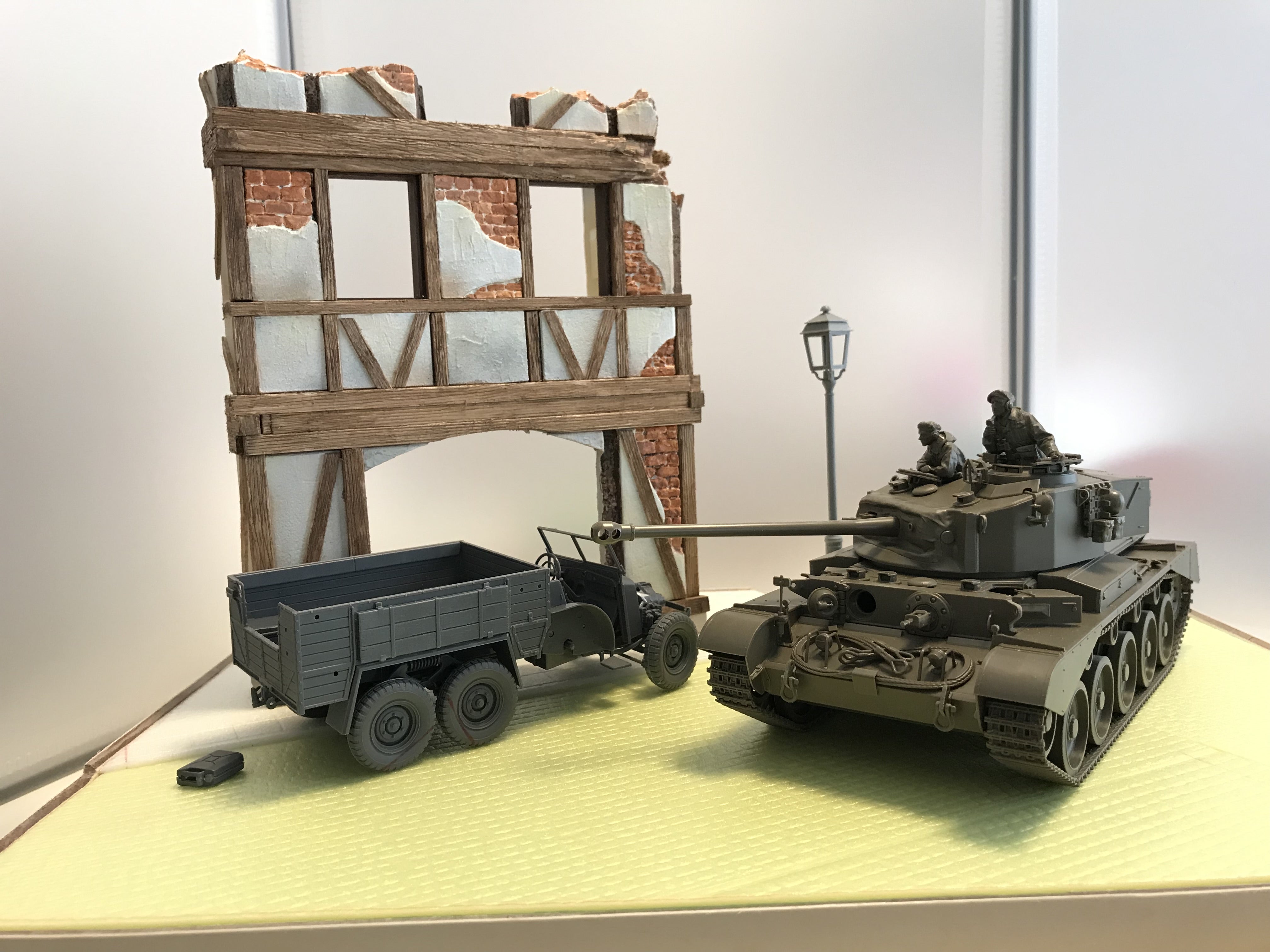 タミヤ1/35戦車ジオラマ作り方 | プラモデルとジオラマを作ります。