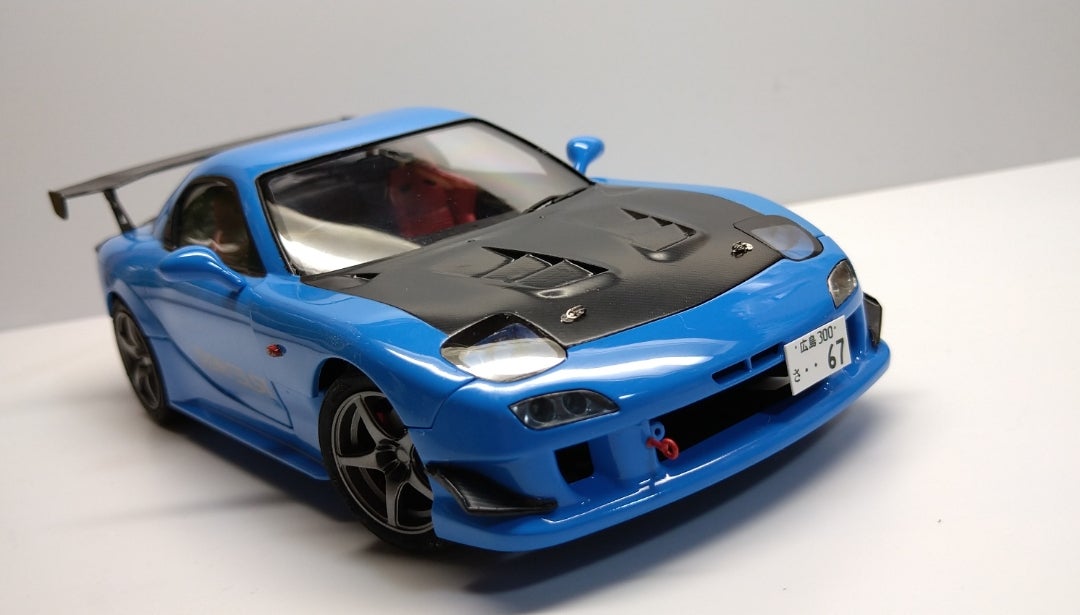アオシマ 1/24 RD雨宮 FD3S RX-7 ' 99完成 | Mの気ままプラモ製作工房♪