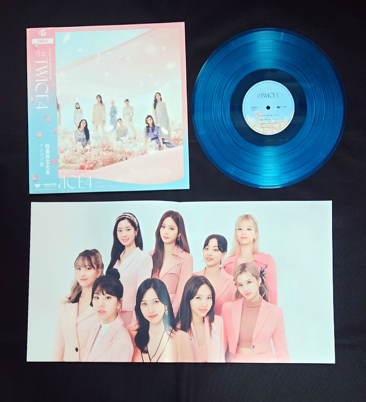 TWICE アナログ盤『#TWICE』『#TWICE2』『#TWICE3』『#TWICE4』到着