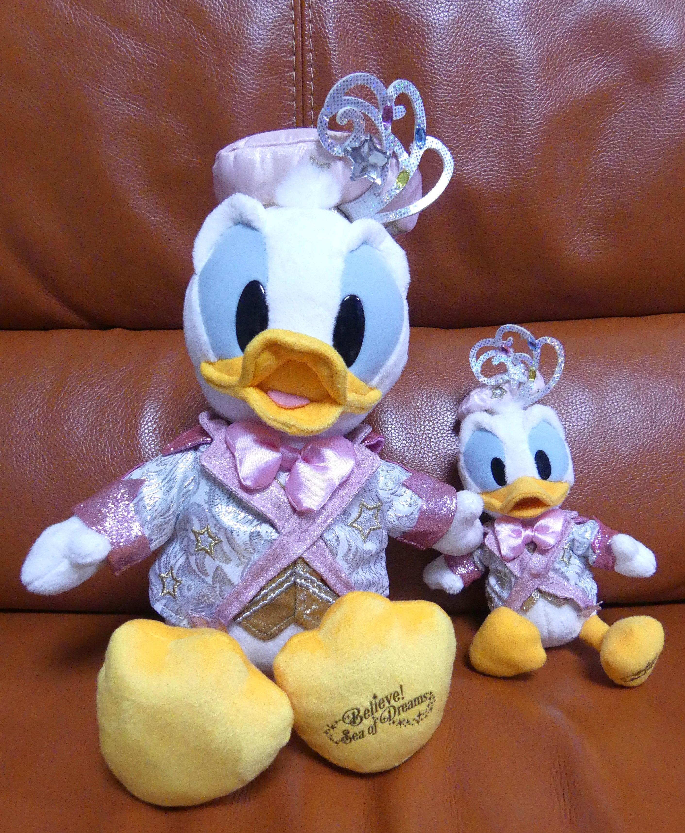 ビリーヴ！～シー・オブ・ドリームス～☆ドナルドぬいぐるみバッジ