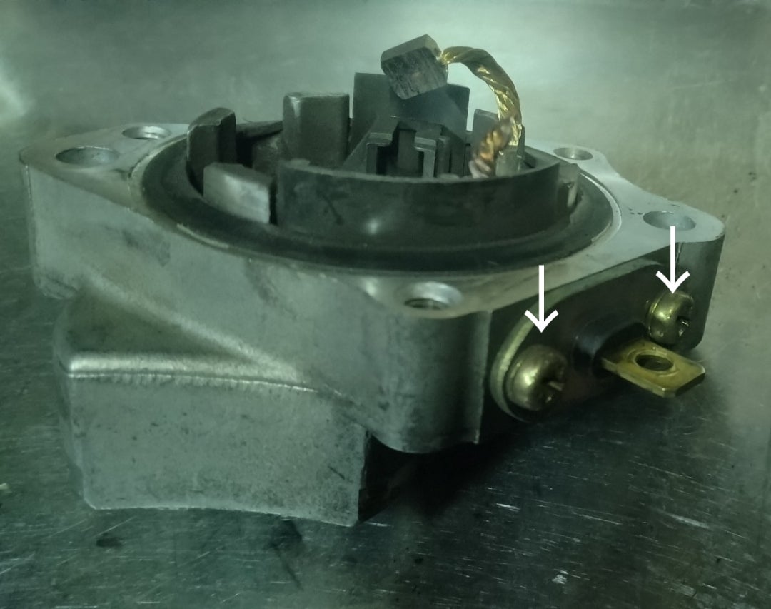 リード100 セルモーター修理その3 | 改新技塾 シンのバイクとガレージ