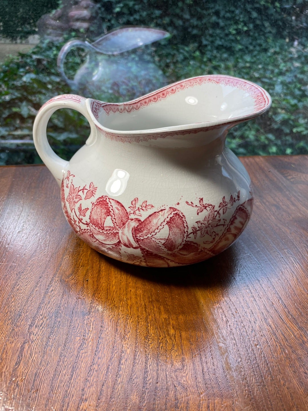 優雅なバスタイム Sarreguemines窯のRosette ピシェとベイスンの魅力