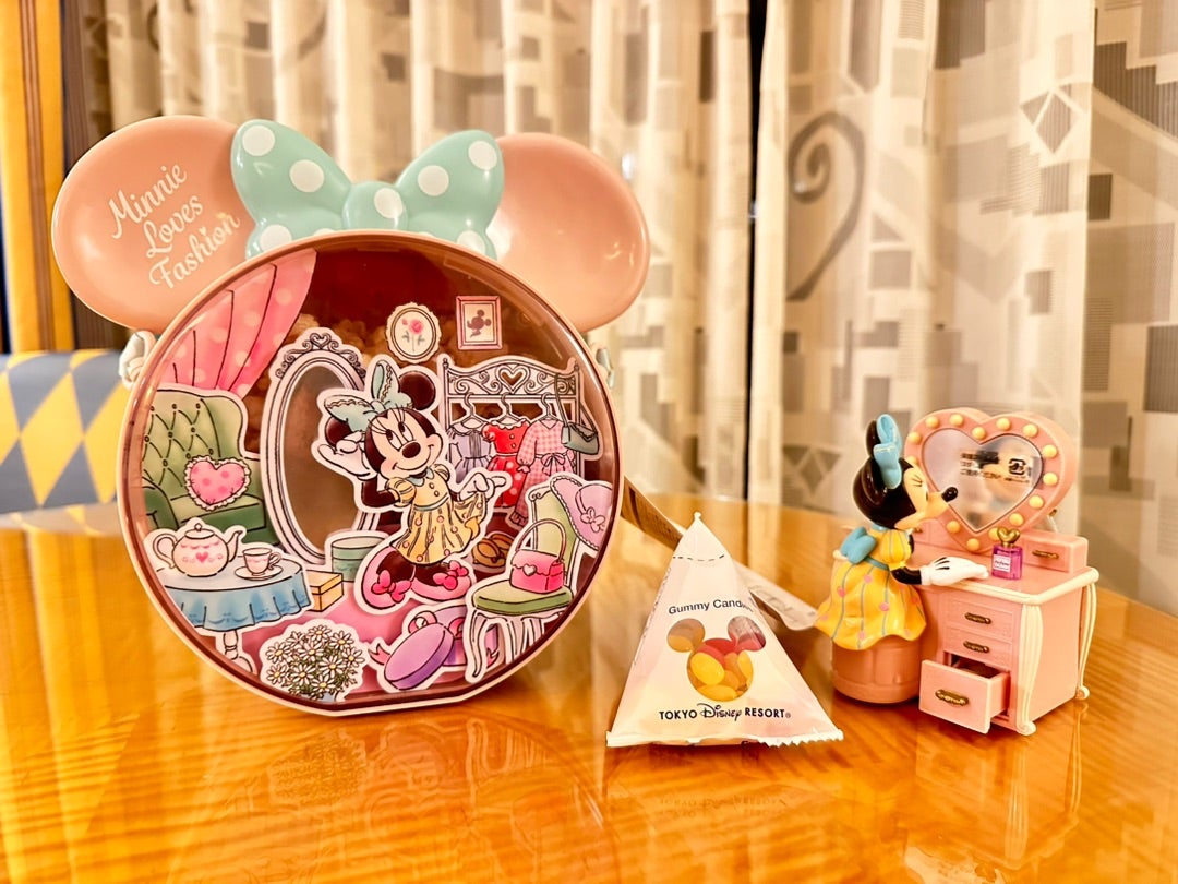 1月10日新発売のミニーちゃんポップコーンバケット買ってみたレポート