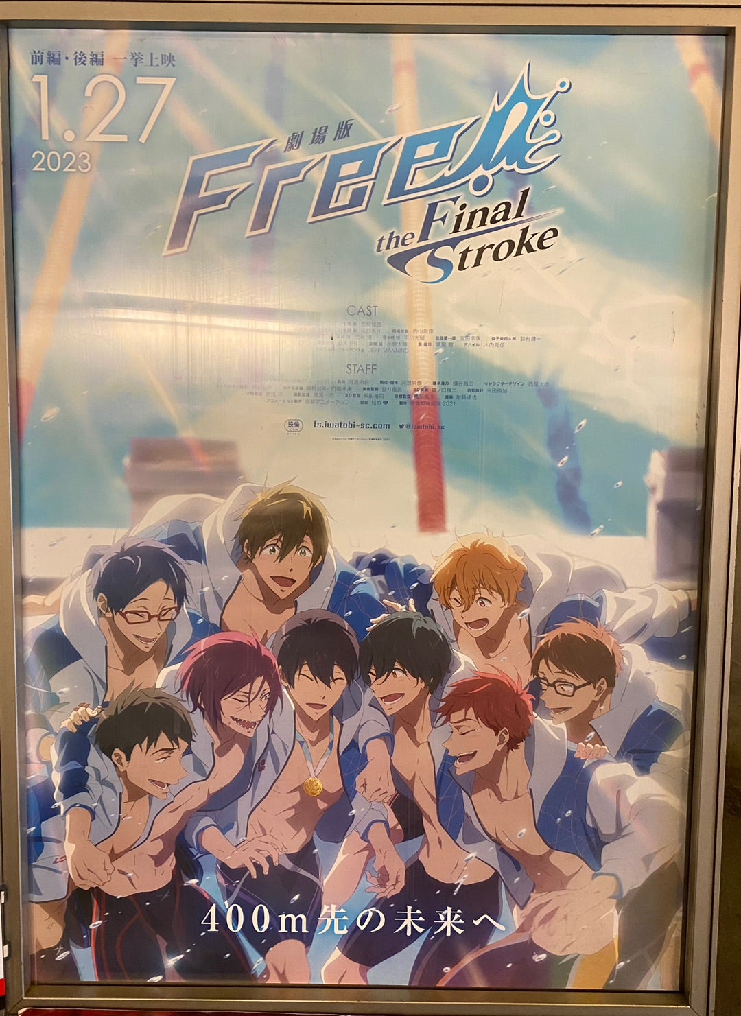 Free! the Final Stroke 入場特典 コマフィルム 劇場版 Free the Final