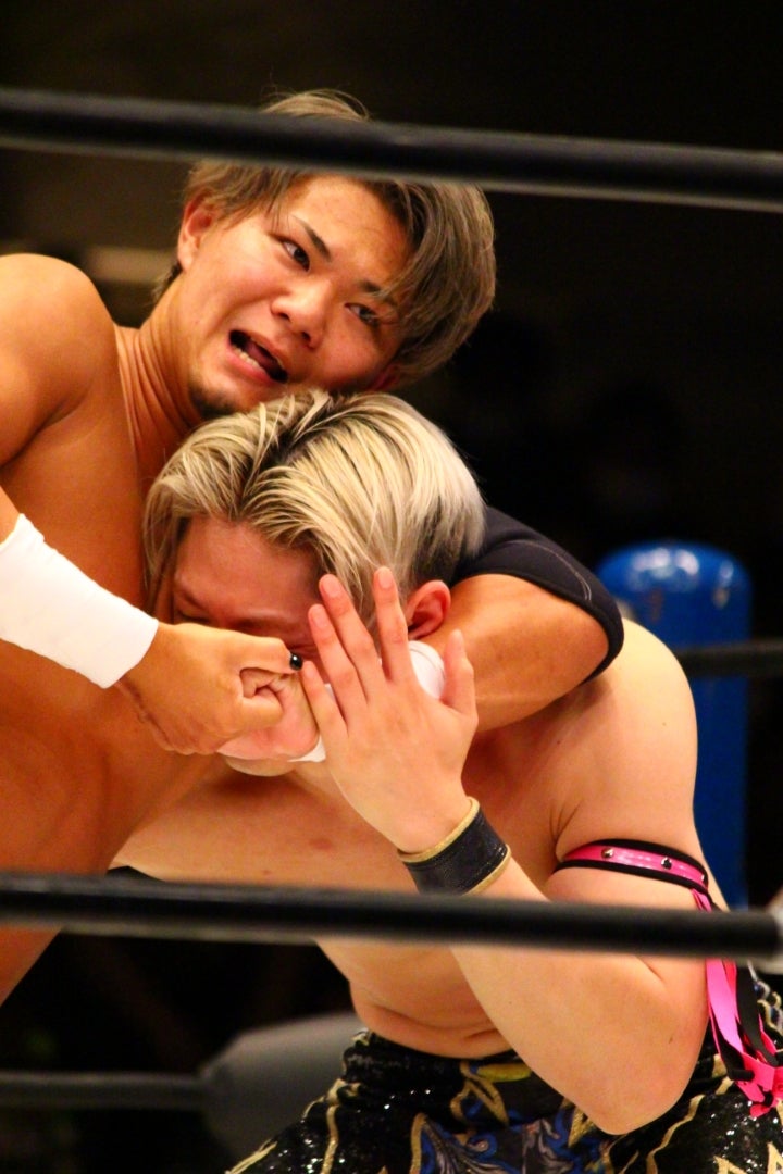 これだよ、これ！！」待っていた石田凱士。〜GLEAT 10.9 後楽園ホール