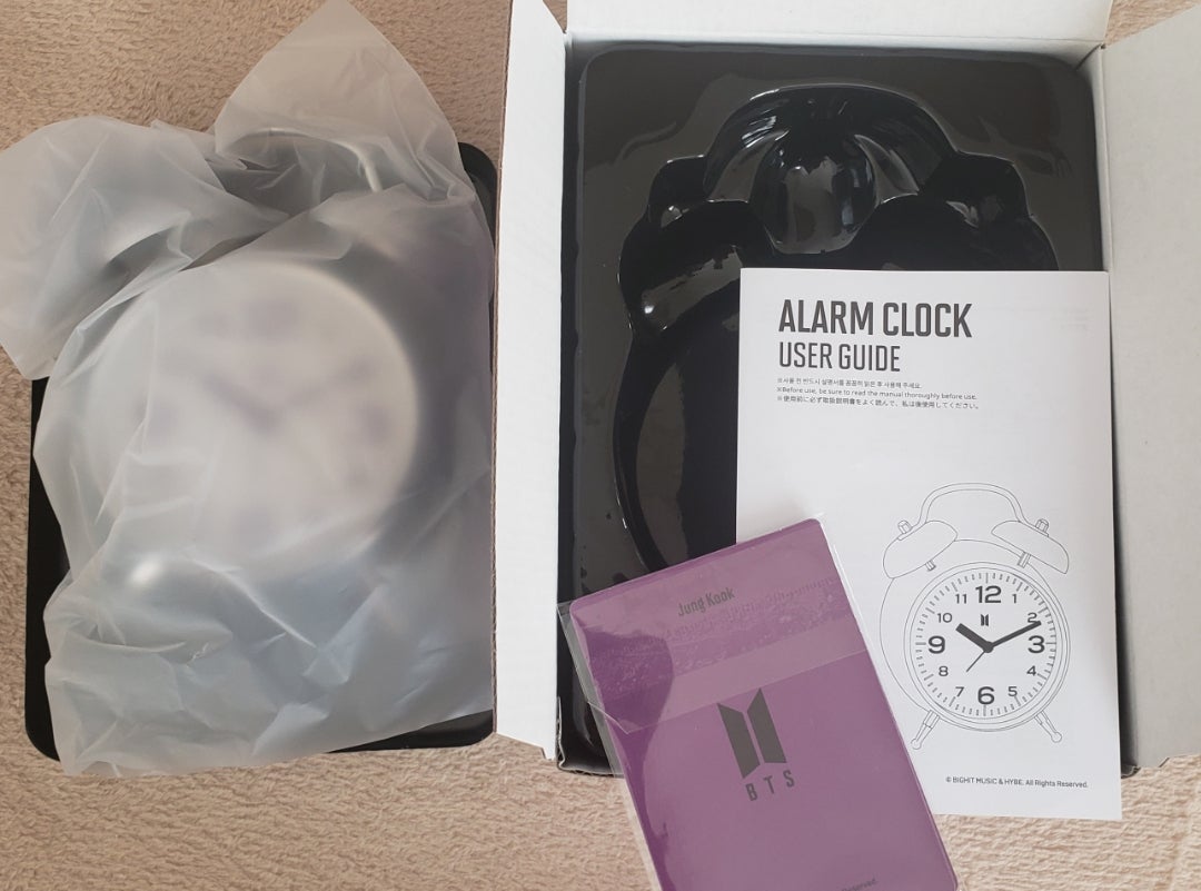 BTS MERCH BOX #9 目覚まし時計 | Jin♡ECHO♡sujin♡光の海のひとつに