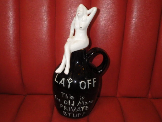 50'S☆ピンナップガール☆デカンタ☆11☆ビンテージ☆ヌード☆オブジェ