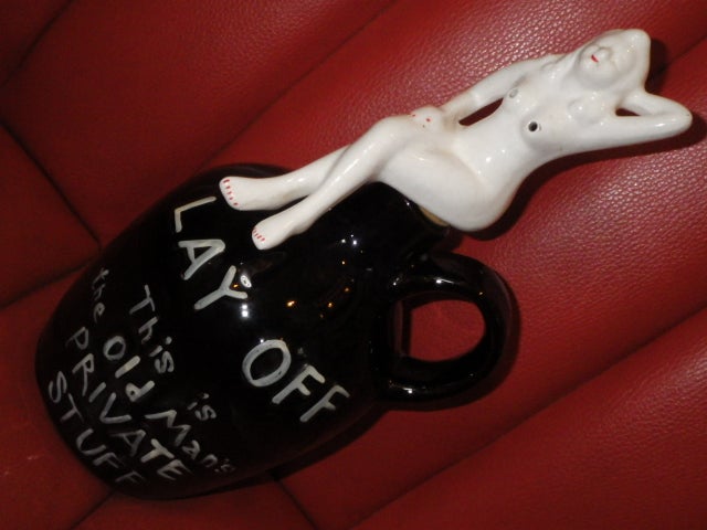 50'S☆ピンナップガール☆デカンタ☆11☆ビンテージ☆ヌード☆オブジェ