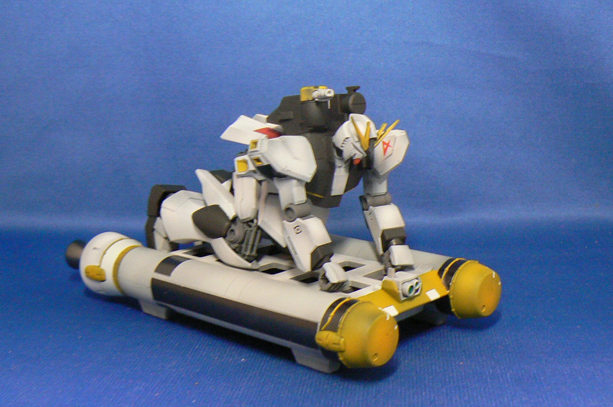 1/144 νガンダム用ブースターベッド完成です♪ | 私の自慢のモビル