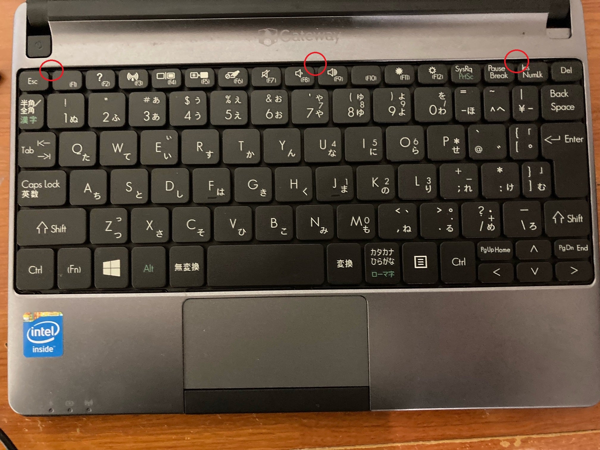 Gateway LT41P-F12D/F分解 | かっぺおじさんの家内制手工業