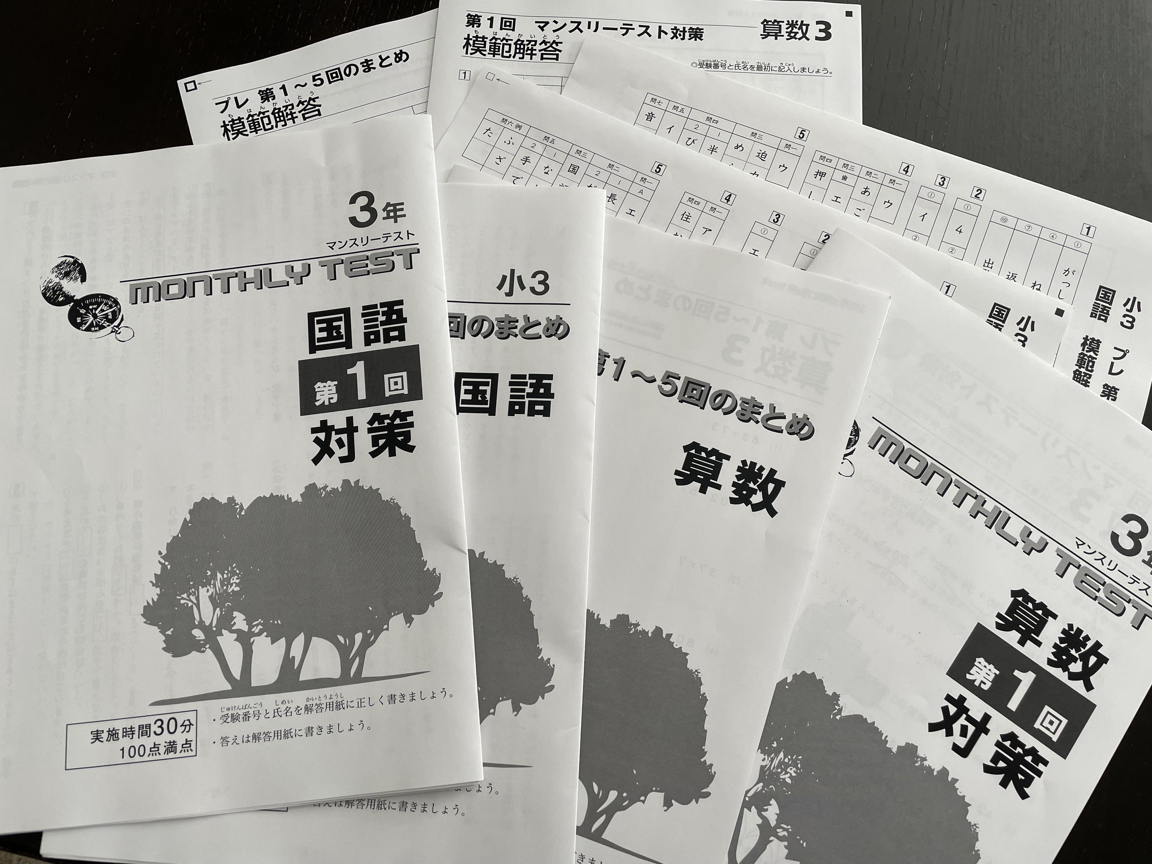 新小3☆早稲アカマンスリーテスト対策 | 脳筋かあちゃんと早稲アカ