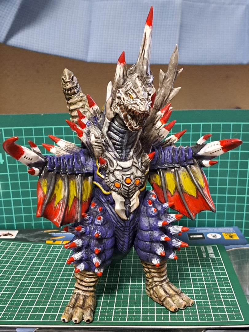 ウルトラ怪獣DXソフビ 殲滅機甲獣デストルドス 改造リペイント完全品
