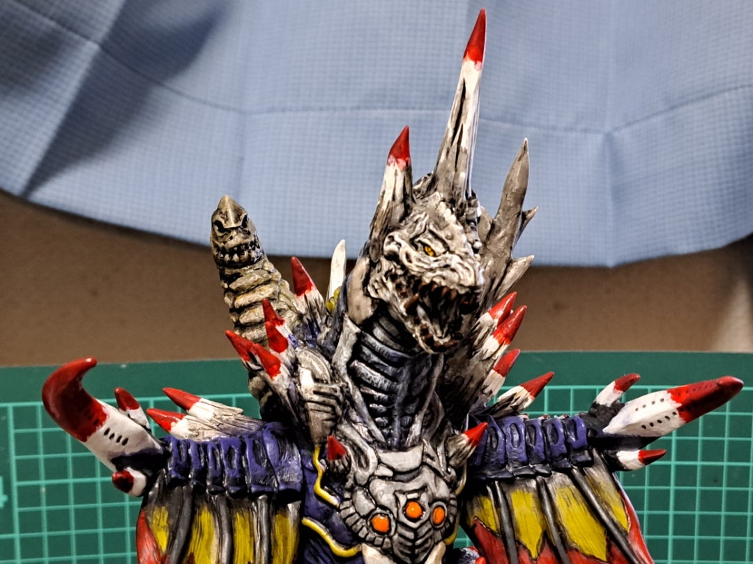 ウルトラ怪獣DXソフビ 殲滅機甲獣デストルドス 改造リペイント完全品