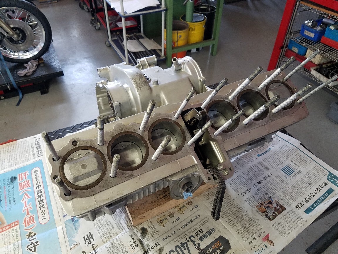 CBX1000、エンジンフルオーバーホール！ その④ | moto-JOY Blog