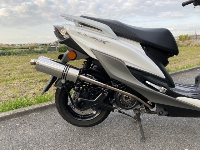 4.5型シグナス 100パイ仕様レース用マフラー | ガレージバルのExhaust