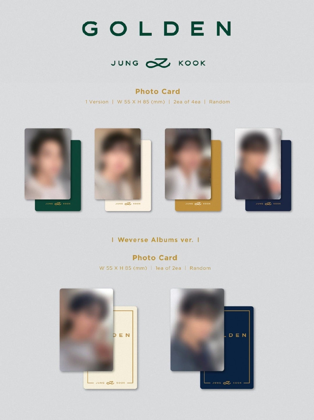 BTS ジョングク 展示会 GOLDEN トレカ チリ 2 BTS JUNGKOOK ジョングク