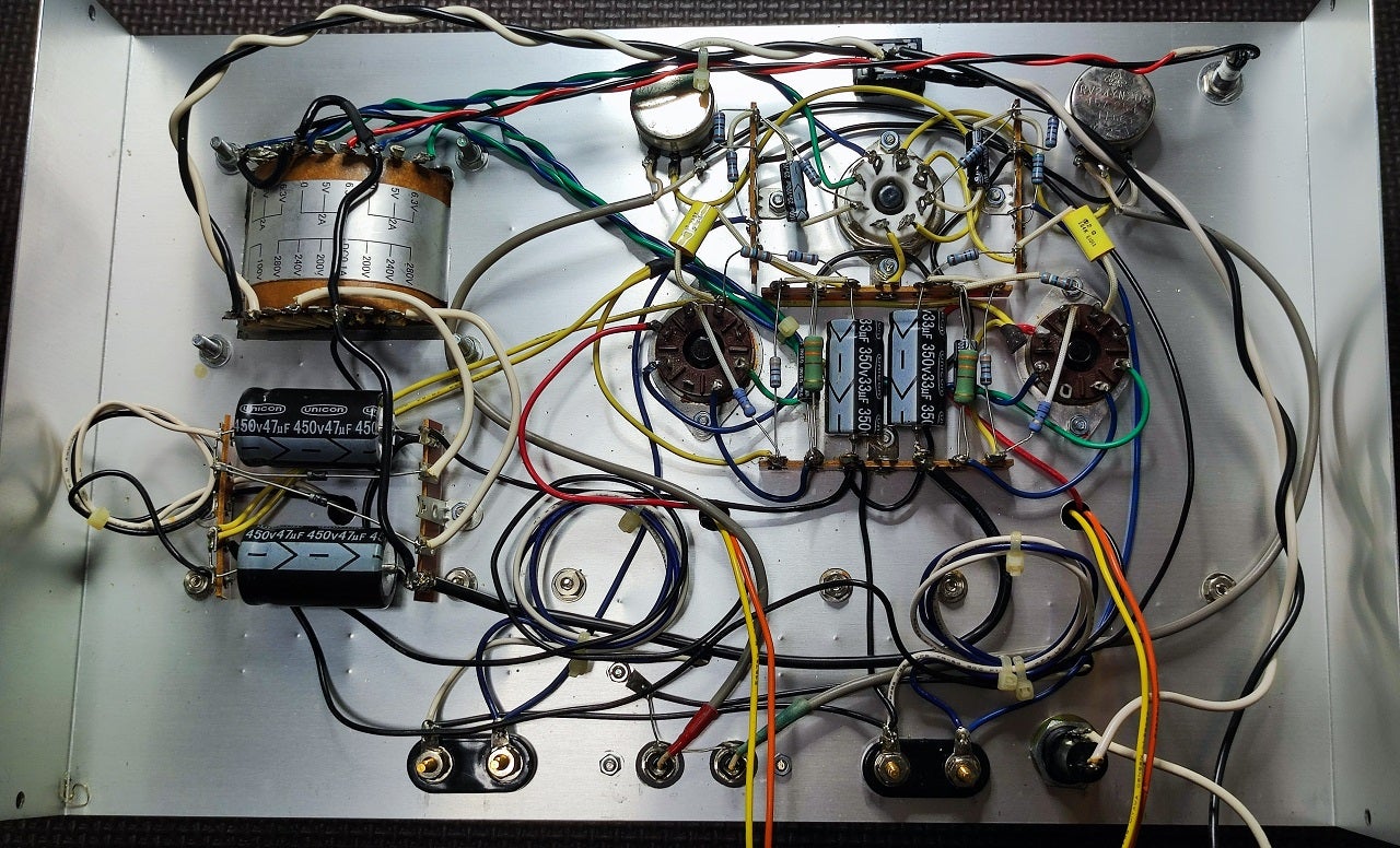 6V6四極管シングルアンプの修理？ | 猫大好きのブログ