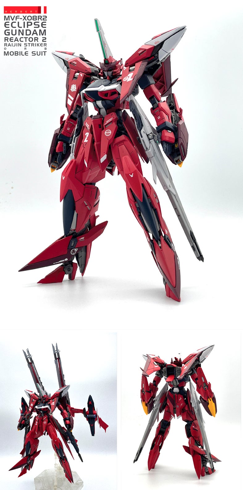 MG 1/100 MVF-X08R2 エクリプスガンダム2号機 (機動戦士ガンダムSEED