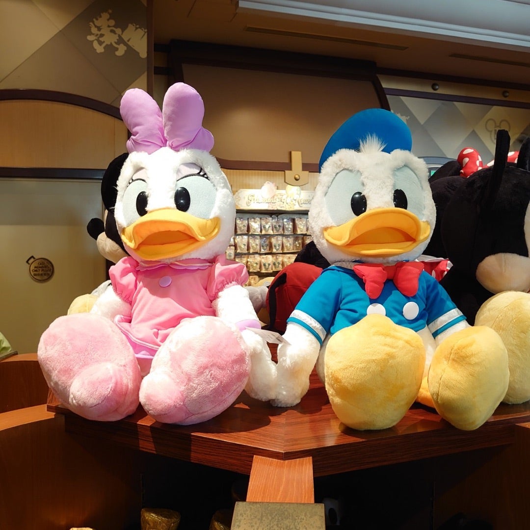 東京ディズニーリゾート ドナルド・デイジーのぬいぐるみ新発売