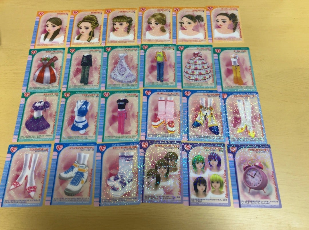 当選品〜オシャレ魔女ラブandベリー クリアオシャレまほうカード 2004