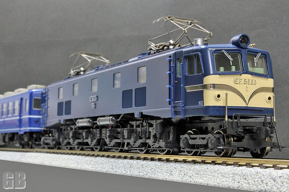 謹製：KATO HO 1-301】EF58（大窓・ブルー）を久しぶりに眺めてみて