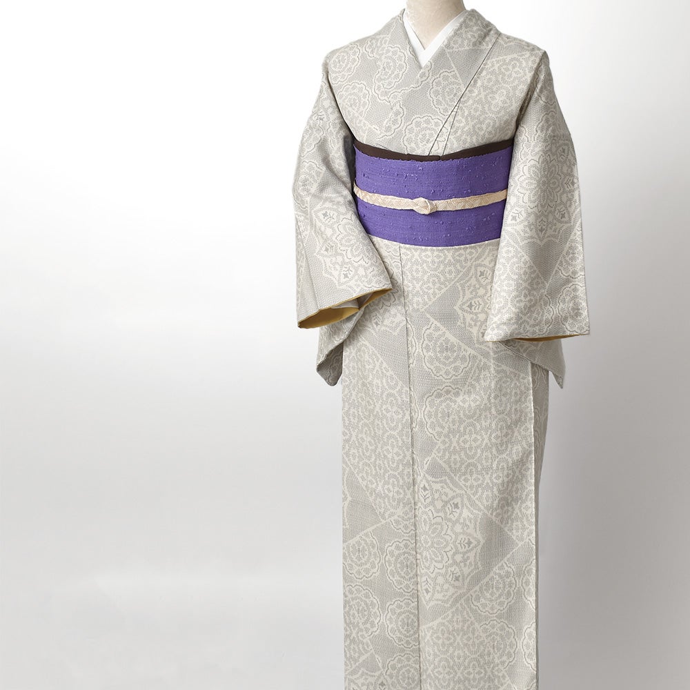 2本目！あの浦野理一！新品の未仕立て反物！経節紬の名古屋帯♪10月