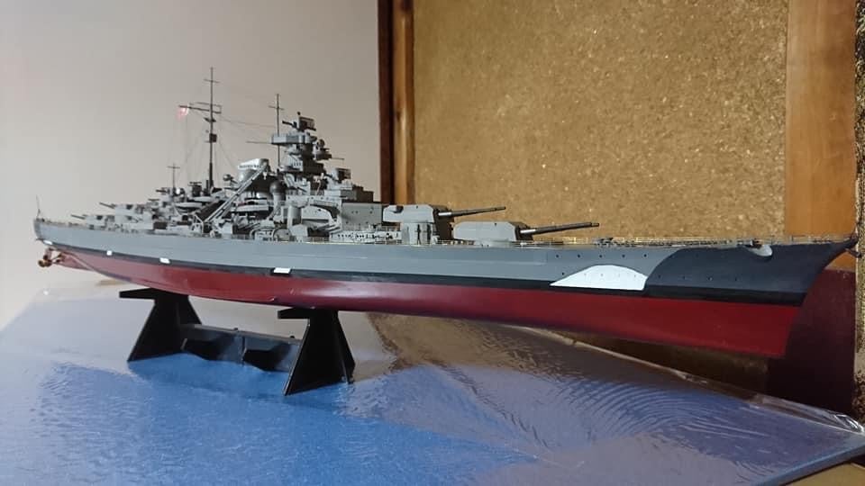 ドイツ海軍、戦艦「ビスマルク」1/350スケールで再現‼️ | いと